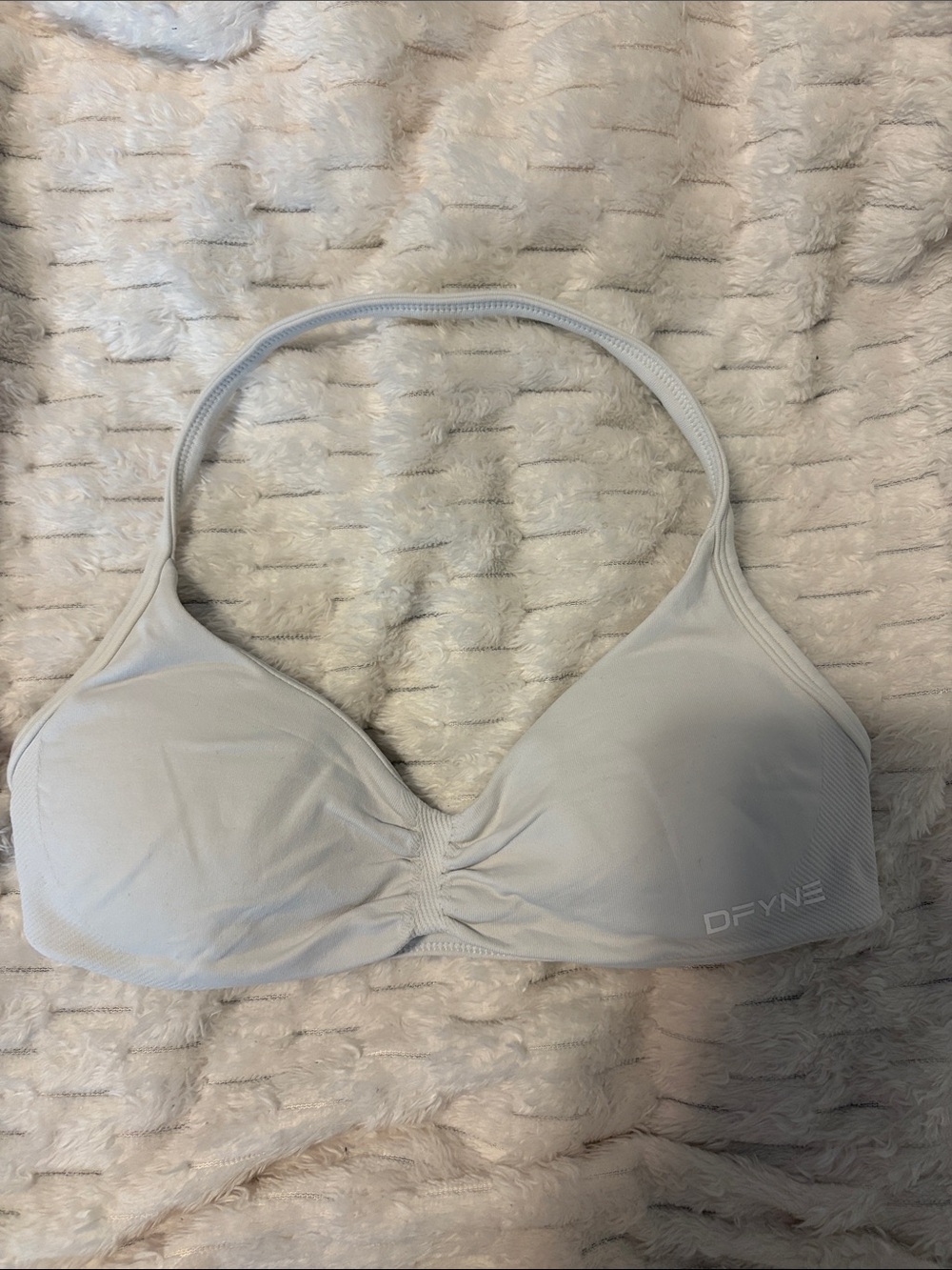 DFYNE Ivory Impact Strappy Bra
